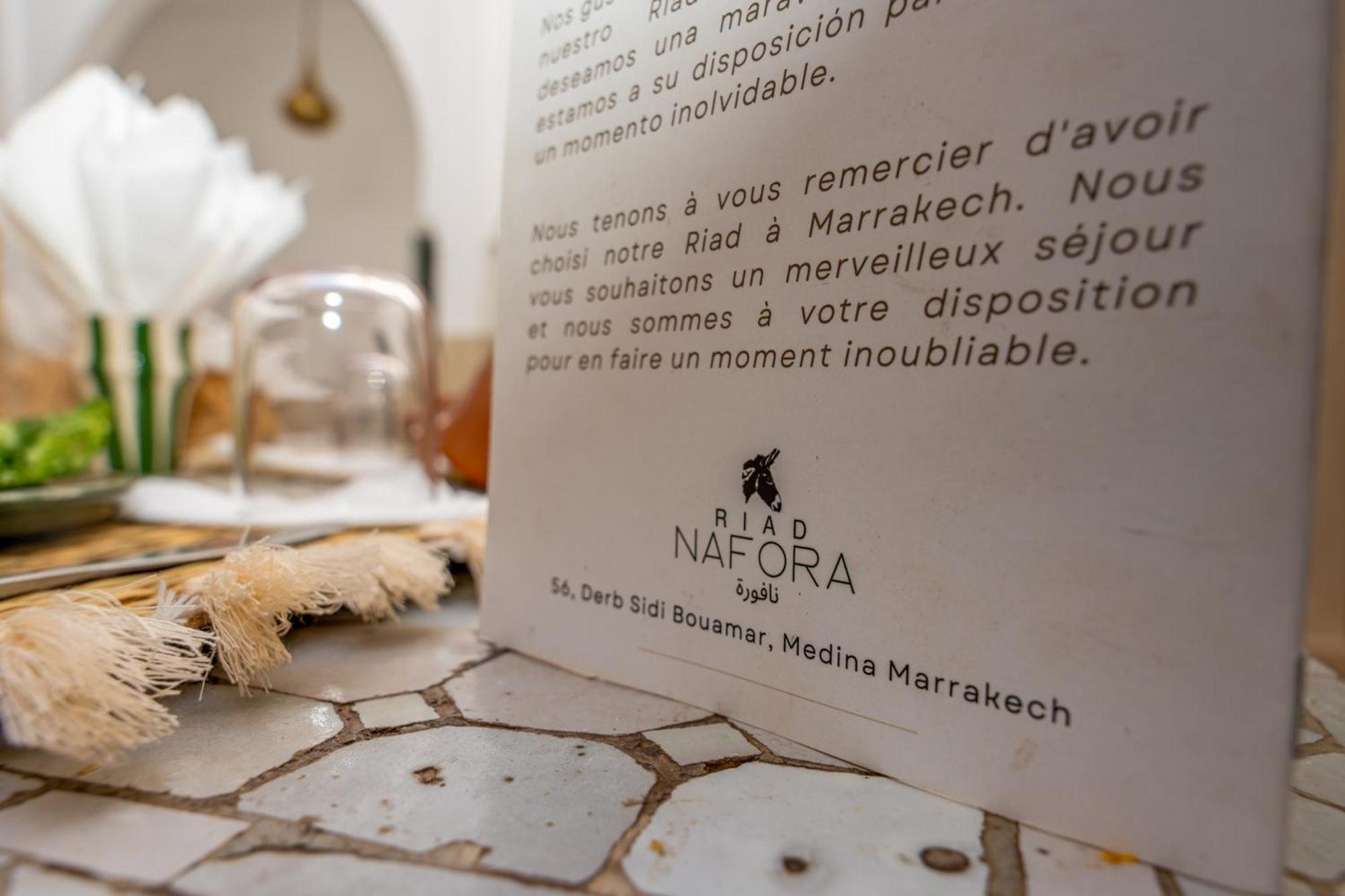Riad Nafora Marrakesh Bagian luar foto